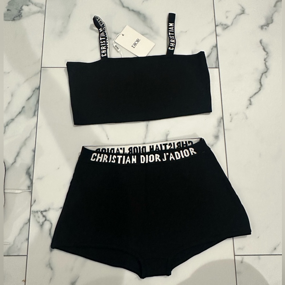 Christian Dior knitted swimsuit